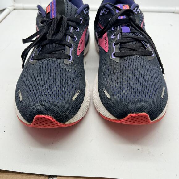 Brooks Shoes Womens 11 Adrenaline GTS 22 Blue Running Sneaker - Picture 4 of 10